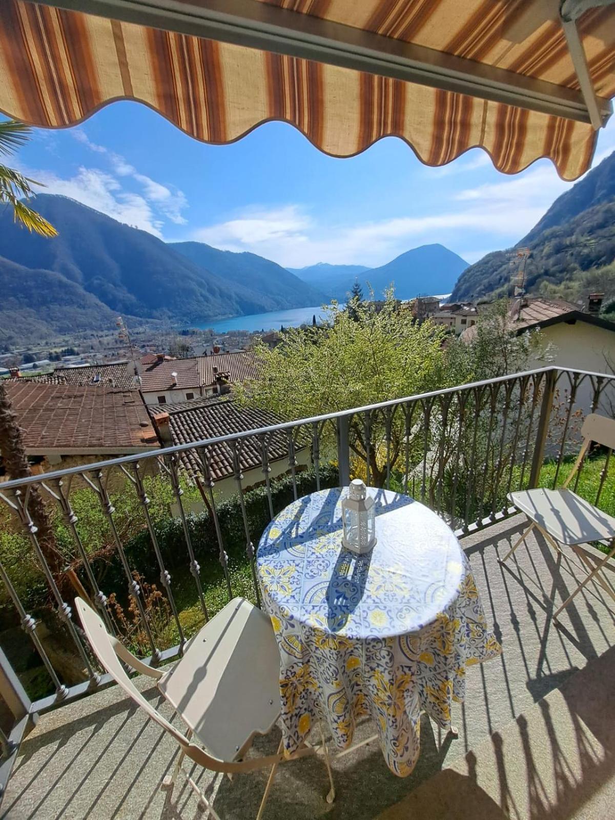 Casa Vista Lago E Giardino Porlezza Extérieur photo